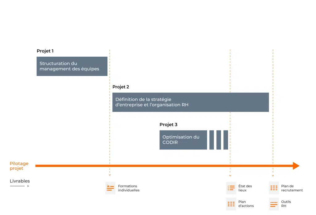 recrutement drh plan projet